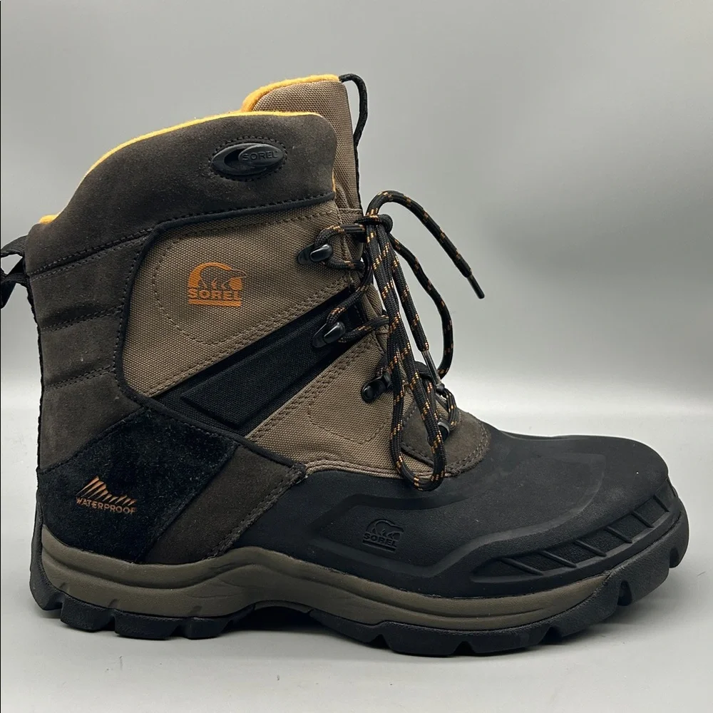 Like New! Sorel Waterproof Timberwolf Hiking Boots Men Sz:12